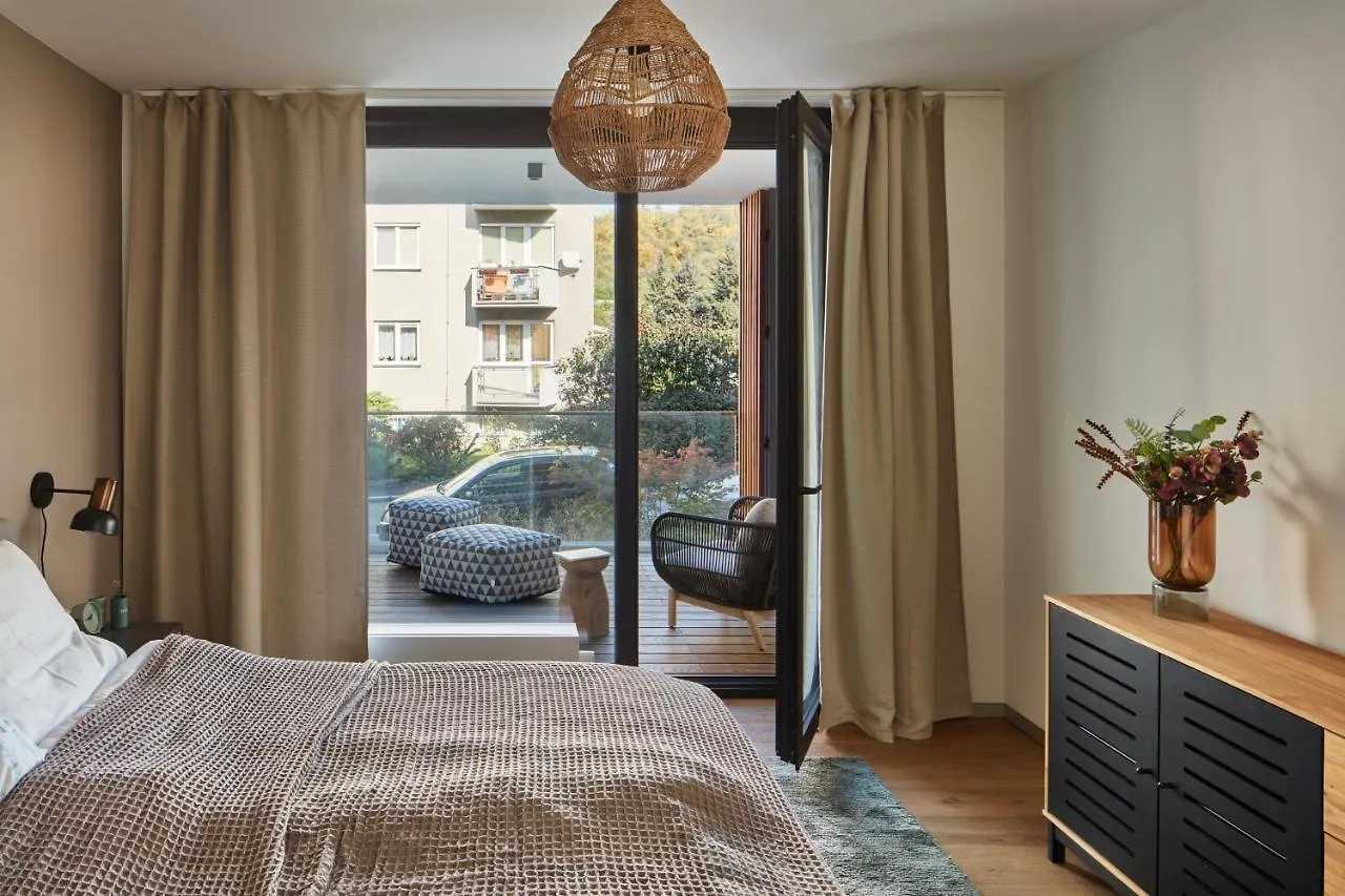 Prague Days - Stylish Apartments With Terrace - Parking - Quiet Area