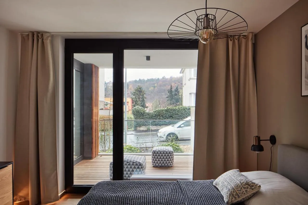 Prague Days - Stylish Apartments With Terrace - Parking - Quiet Area جمهورية التشيك
